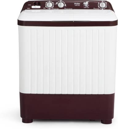 Haier 6.2 kg Semi Automatic Top Load Washing Machine White
