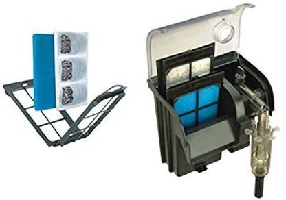 RS ELECTRICAL Waterfall Style Bio-Filter RS-4000 10 Watts (Output : 1600 L/H) Corner Aquarium Filter