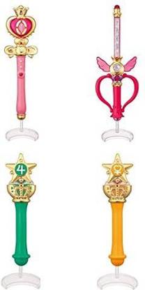 Bandai Gashapon Sailor Moon Stick and Rod 2 Set