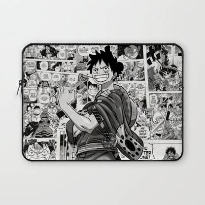 Crazy Corner Manga Anime Printed 11 Inch Laptop Sleeve/Laptop Case Cover with Shockproof & Waterproof Linen On All Inner Sides (Made of Canvas with Ultra HD Print) - Gift for Men/Women Waterproof Laptop Sleeve/Cover