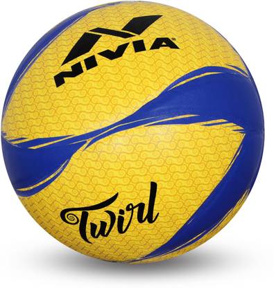 NIVIA Twirl Volleyball - Size: 4
