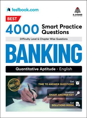 Best 4000 Smart Practice Questions for Banking - Quantitative Aptitude English