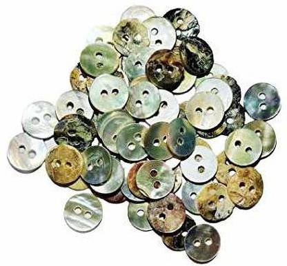Bhavya Enterprises Sea Shell Buttons Plastic Buttons