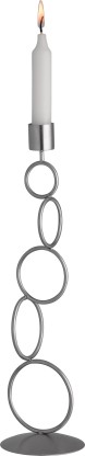 Ring NEW artdinox Stainless steel Candle Stand 