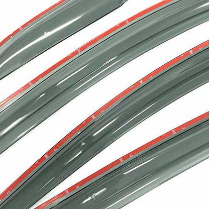 Trac Tape on Black Window Visor