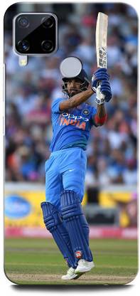ORBIQE Back Cover for Realme C15 RMX2180 KL RAHUL, INDIA, CRICKET, PLAYER, SPORTS, CAPTAIN