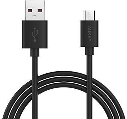 AUKEY Micro USB Cable 2 m 6.6Ft / 2M Extra Long Premium Micro Usb Data Cable Hi-Speed Micro Usb Cable Usb 2.0 A Male To Micro B Sync & Charging Cable