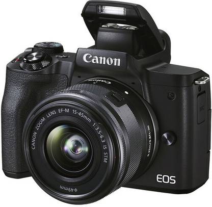 Canon EOS M50 MKII 15-45MM LENS NO MEMORY CARD NO BAG Mirrorless Camera EOS M50 MKII 15-45MM LENS NO MEMORY CARD NO BAG