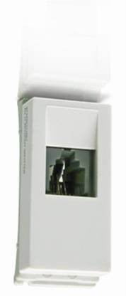 PHILIPS RJ11 Telephone Socket 0 A Single Pin Socket