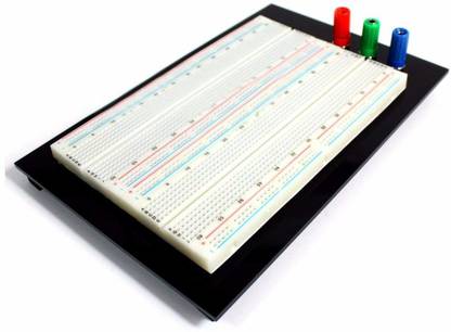 KitsGuru ZY-204 ZY204 Solderless Prototype Breadboard 1660 Tie points 100% Original Power Supply Electronic Hobby Kit