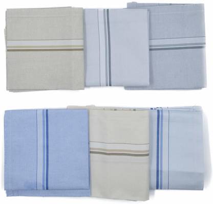 Atipriya Premium 100%pure cotton 6 color handkerchief ["Multicolor"] Handkerchief