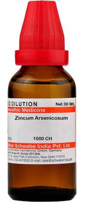 Dr.Willmar Schwabe India Zincum Arsenicosum 1000 CH Dilution