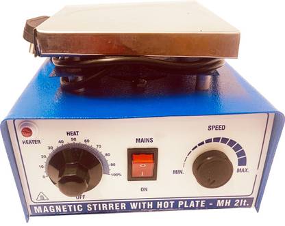 BEXCO Magnetic Stirrer 2 Ltr Magnetic Stirrer With Hot Plate Capacity 2 Ltrs Magnetic Agitator Lab Hot Plate
