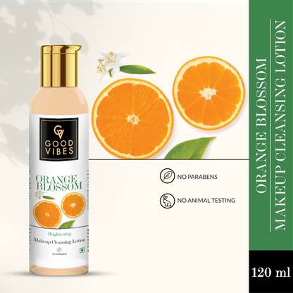 GOOD VIBES Orange Blossom Makeup Cleansing Lotion Makeup Remover