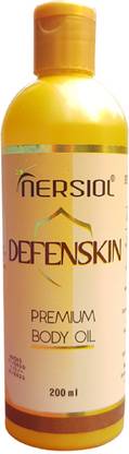 Nersiol Defenskin Premium Body Massage Oil | Hydrating, Anti-Aging & Glow Boosting