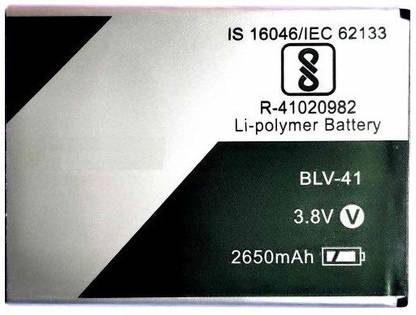 VBEST Mobile Battery For  LAVA Iris X9 - BLV-41