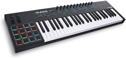 ALESIS VI49 VI49 Advanced 49-Key USB MIDI Pad/Keyboard Controller Analog Portable Keyboard