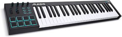 ALESIS V49 V49 |49-Key USB MIDI Keyboard Controller with Backlit Pads, Plus a Professional Software Suite with ProTools | First Included Analog Portable Keyboard