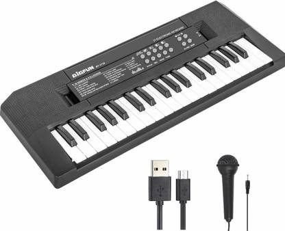 ToyGalaxy BF-3738 Kids Piano Keyboard­ 37 Keys Electronic Music Keyboard with Microphone Educational Musical Toy (RECHARGEBLE)