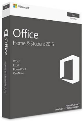 MICROSOFT Office Home & Student 2016 for 1 Mac