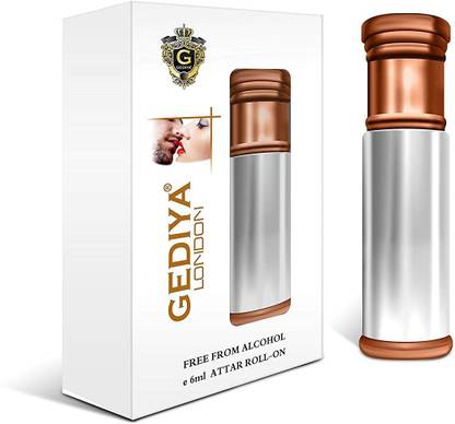 Gediya London Roll on Attar Perfume for Women, Men Perfume  -  6 ml