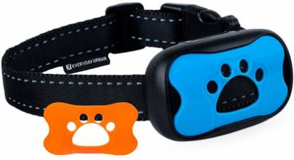 HIVAGI Rechargeable Dog Bark Collar - Humane, No Shock Barking Collar - w/2 Vibration & Beep Modes - Small, Medium, Large Dogs Breeds - No Harm Training - Automatic Action Without Remote -Adjustable Pet Agility Set