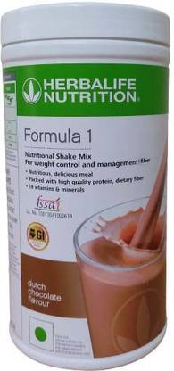 HERBALIFE Formula 1 Nutritional Shake Mix - chocolate Flavor For Weight Loss Plant-Based Protein
