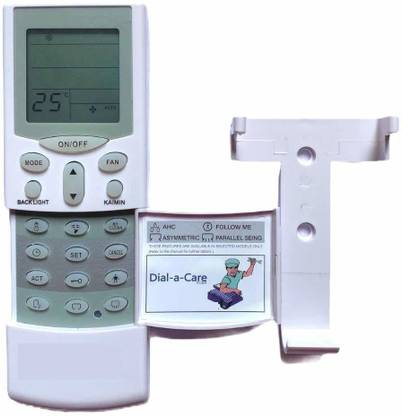 RR Ac Remote Compatible with Hitachi with Stand and Backlight & Timer, Old Remote Functions Must be Exactly Same HITACHI Remote Controller