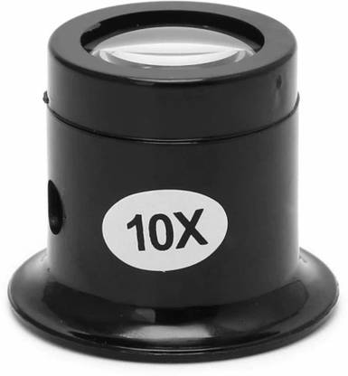 DIY 10X Monocular Glass Magnifier Loop Jewelry Repair Tools 10x eye loupe glass