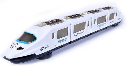 HILY Toys 3D Dynamic Flash Electric Bullet Train high speed