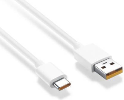 Tdoc USB Type C Cable 1 m Super Vooc Charge, Data Sync Type-C Cable Compatible for Oppo Reno/2/2Z/2F/Reno 10x Zoom and Real.me Type-C Devices