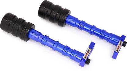 Grandbiker New Design 2 pieces Frame Slider Ball Crash Protectors - Blue 001 बाइक क्रैश गार्ड