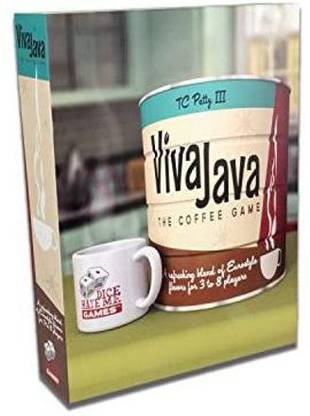 Greater Than Games Viva Java The Coffee Game Party & Fun Board Game