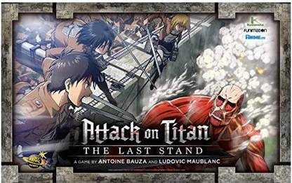 Cryptozoic Attack On Titan: The Last Stand Strategy & War Board Game