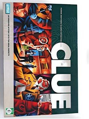 Clue Detective Game (2005 Edition) Party & Fun Board Game