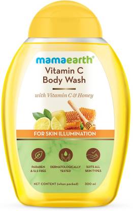 Mamaearth Body Wash with Vitamin C & Honey for Skin Illumination