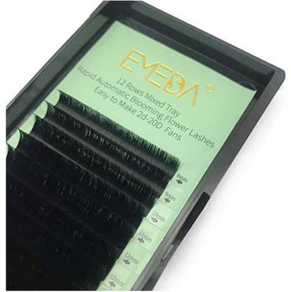 EMEDA Volume Eyelash Extensions Easy Fan Rapid Automatic Blooming Flowers 2D~10D Bloosm Eye Lash Extension C Curl .07 15mm Sin