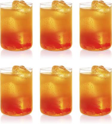 BOROSIL (Pack of 6) BVBRDGM29EC Glass Set Water/Juice Glass