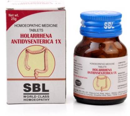 SBL Holarrhena Antidysenterica 1X Tablets