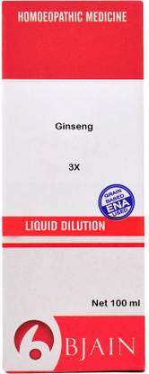 Bjain Ginseng 3X Dilution