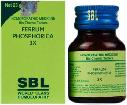 SBL Ferrum Phosphoricum 3X Tablets