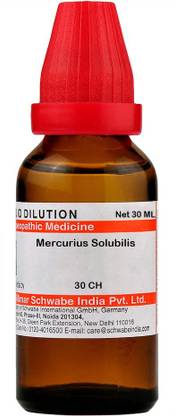 Dr.Willmar Schwabe India Mercurius Solubilis 30 CH Dilution