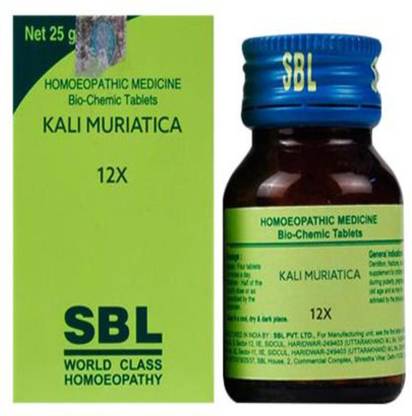 SBL Kali Muriatica 12X Tablets