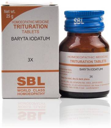 SBL Baryta Iodatum 3X Tablets