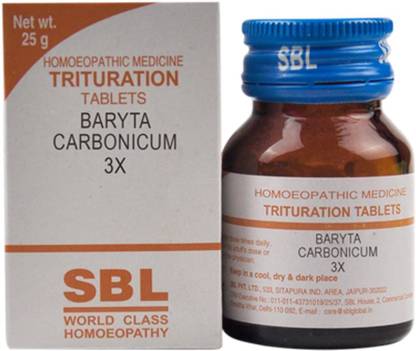 SBL Baryta Carbonicum 3X Tablets