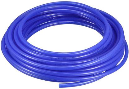 Pranali Enterprise Pneumatic Air Compressor Tubing PU Hose Tube Pipe 10 Meter Blue 6mm x 4mm Pneumatic Polyurethane PU Hose Tube Pipe Hose Pipe