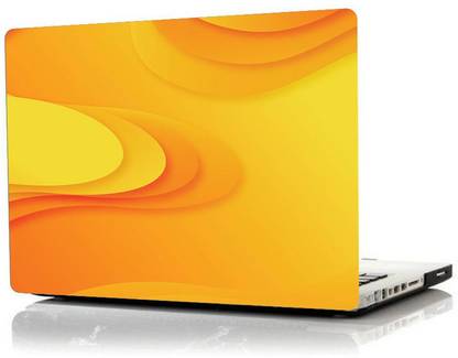 Yellow Alley Graphical Design Stickers For All Laptop Models|Yellow Color Printed, Bubble Free, Scratchproof, Water Resistant, Easy to Apply Laptop Sticker/Skin for all types of laptops and Model upto 15.75 Eco-Vinyl Paper Laptop Skin Compatible for 15.6 inch