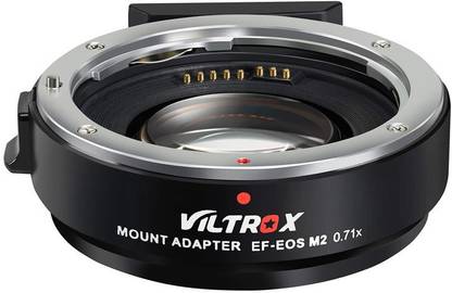 viltrox Auto Focus Lens Adapter 0.71x Reducer Speed Booster for Canon EF Mount Lens to Canon EF-M Mount Mirrorless Electronic Lens Adapter