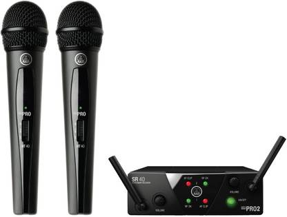 AKG WMS40 Mini Dual Vocal Set Band US25B/D Microphone