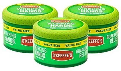 O'Keeffe's Working Hands Hand Cream Value Size, 6.8 Ounce Jar, (Pack Of 3)